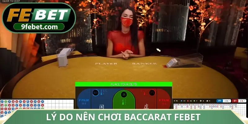Lý do nên chơi baccarat FEBET