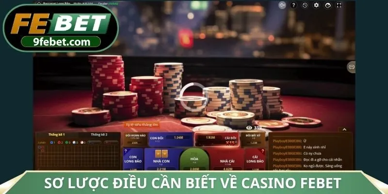 Sơ lược điều cần biết về Casino FEBET